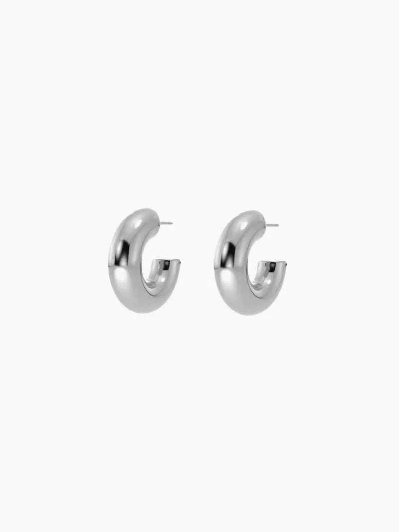 Amore – Chunky design – Hoop earrings-15137989689728-Santi Vento Atelier