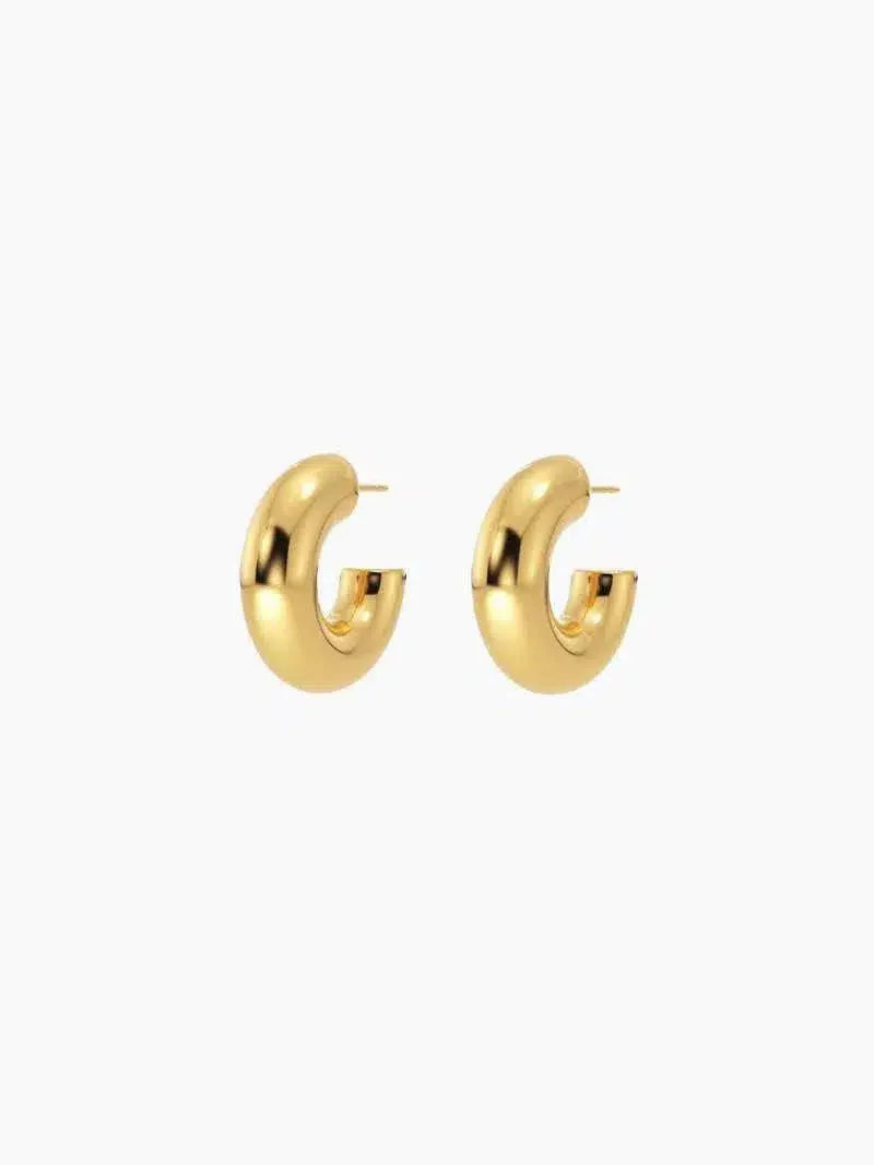 Amore – Chunky design – Hoop earrings-15137989689728-Santi Vento Atelier