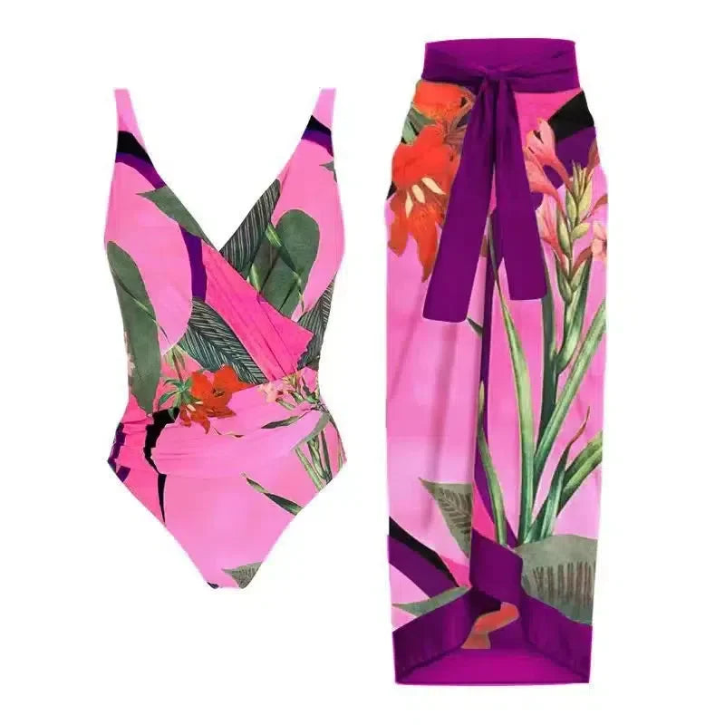 Annabelle – Wrap-style design – Swimsuit set-15138008236416-Santi Vento Atelier