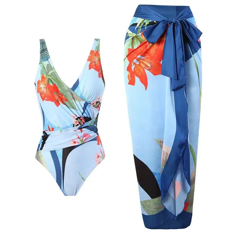 Annabelle – Wrap-style design – Swimsuit set-15138008236416-Santi Vento Atelier