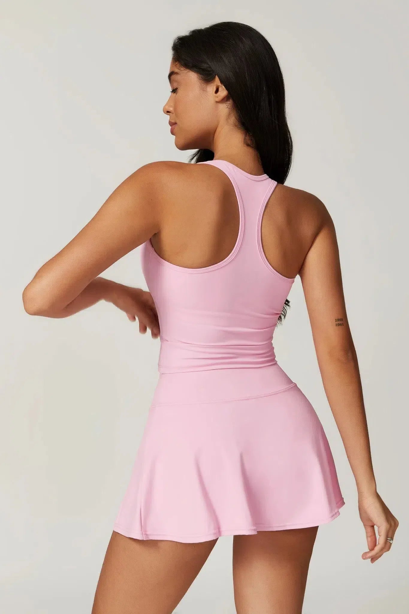 Annika – Square neckline – Sleeveless top-15138000863616-Santi Vento Atelier