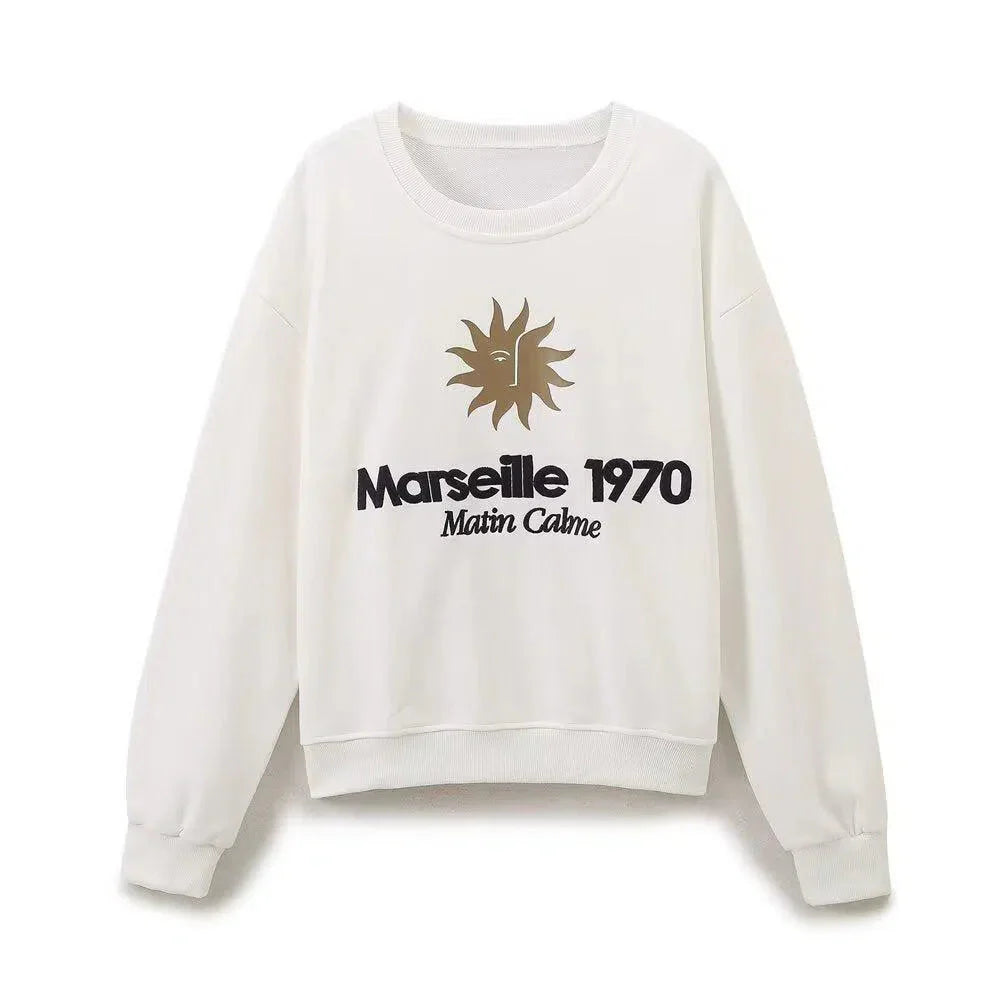 Antoinette – Crew neck sweatshirt – Wide pants – Marseille lounge set-15141242274176-Santi Vento Atelier