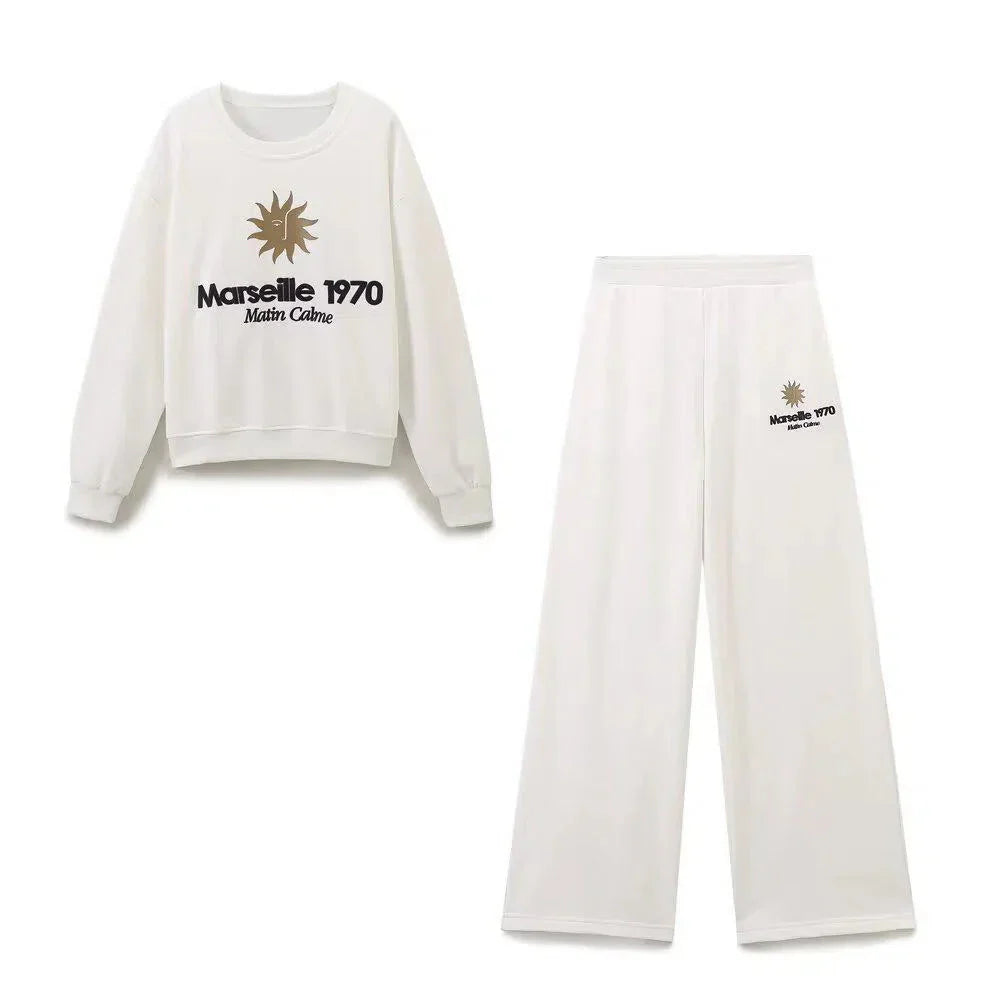 Antoinette – Crew neck sweatshirt – Wide pants – Marseille lounge set-15141242274176-Santi Vento Atelier