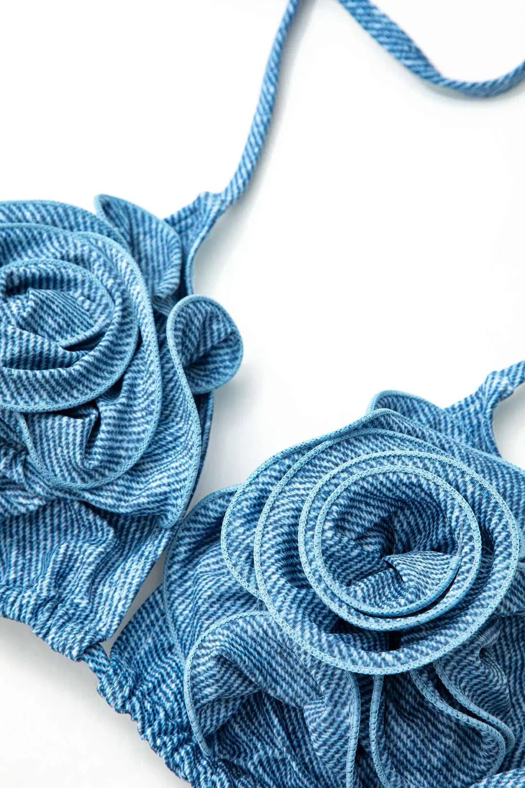 Aquaria – Bold design – Denim bikini set-15138008662400-Santi Vento Atelier