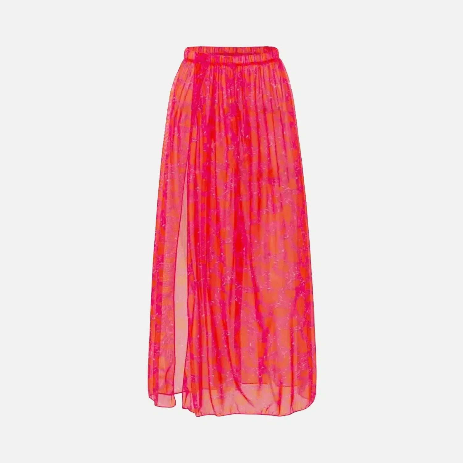 Aurivette Set – Pink – Ruffled bikini and slit skirt-15138008269184-Santi Vento Atelier