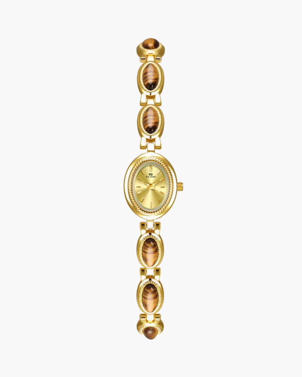 Aurore – Tiger-eye accents – Vintage watch-15137987723648-Santi Vento Atelier