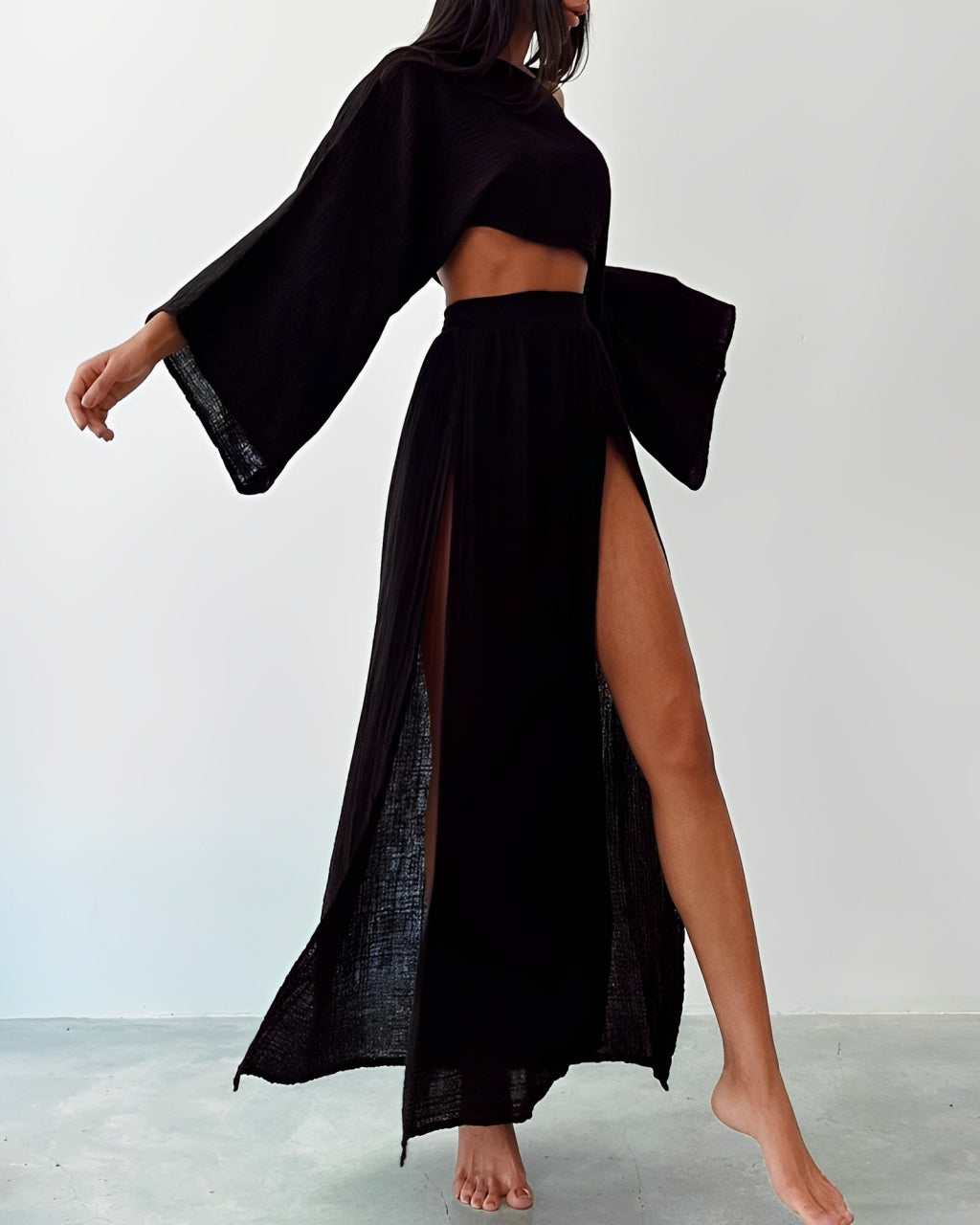 Aveline – Flowy co-ord – Beach set-15146312794496-Santi Vento Atelier