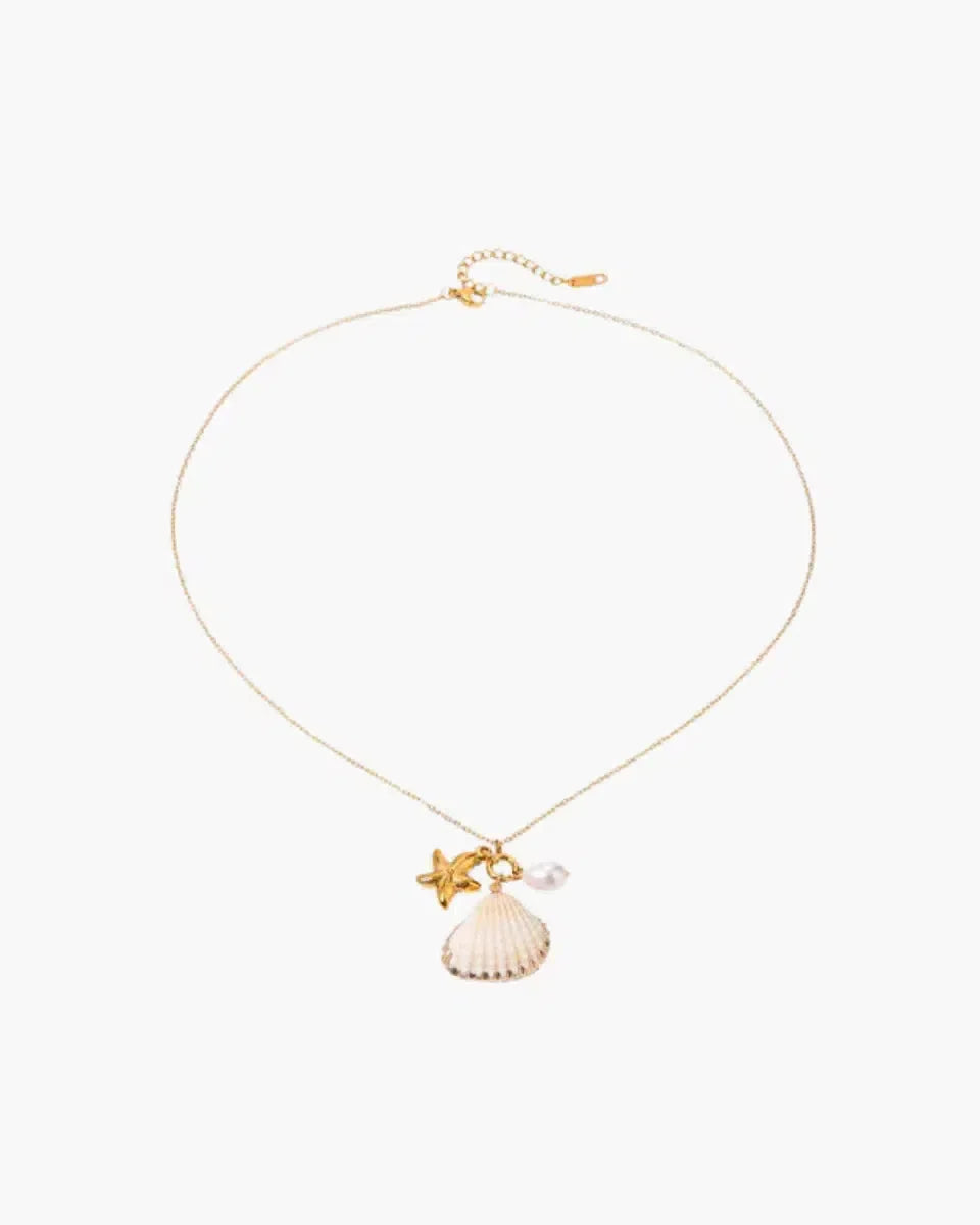Avenya – Starfish pearl – Necklace-15137988968832-Santi Vento Atelier