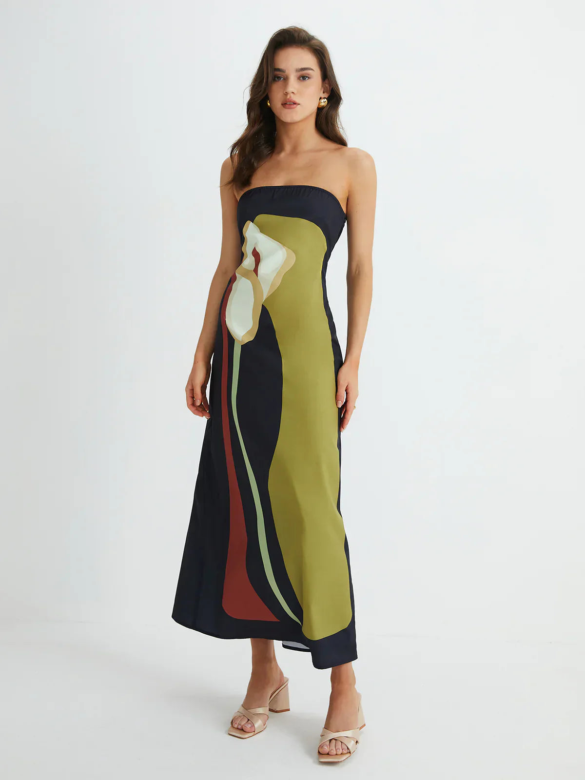 Elizabetha – Strapless silhouette – Maxi dress-15139768205696-Santi Vento Atelier