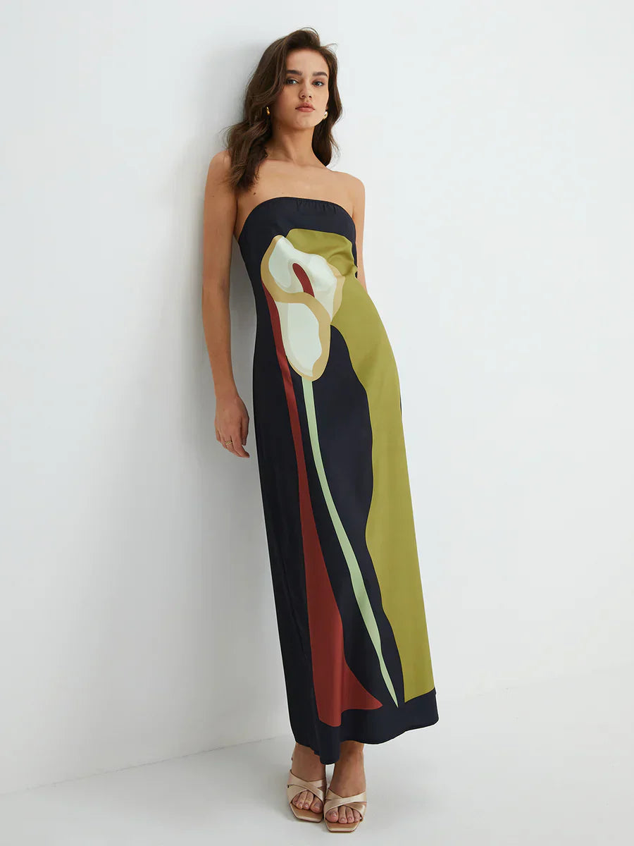 Elizabetha – Strapless silhouette – Maxi dress-15139768205696-Santi Vento Atelier