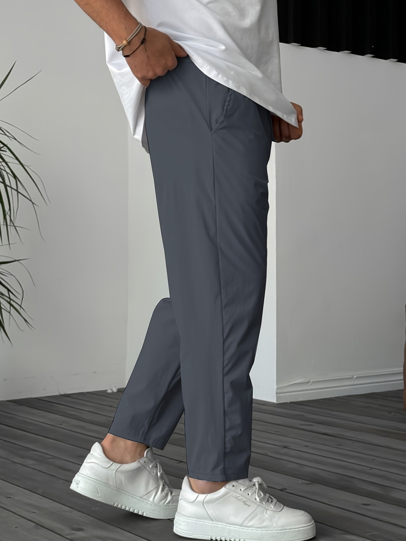 Bravino – Relaxed silhouette – Drawstring trousers-15157769240960-Santi Vento Atelier