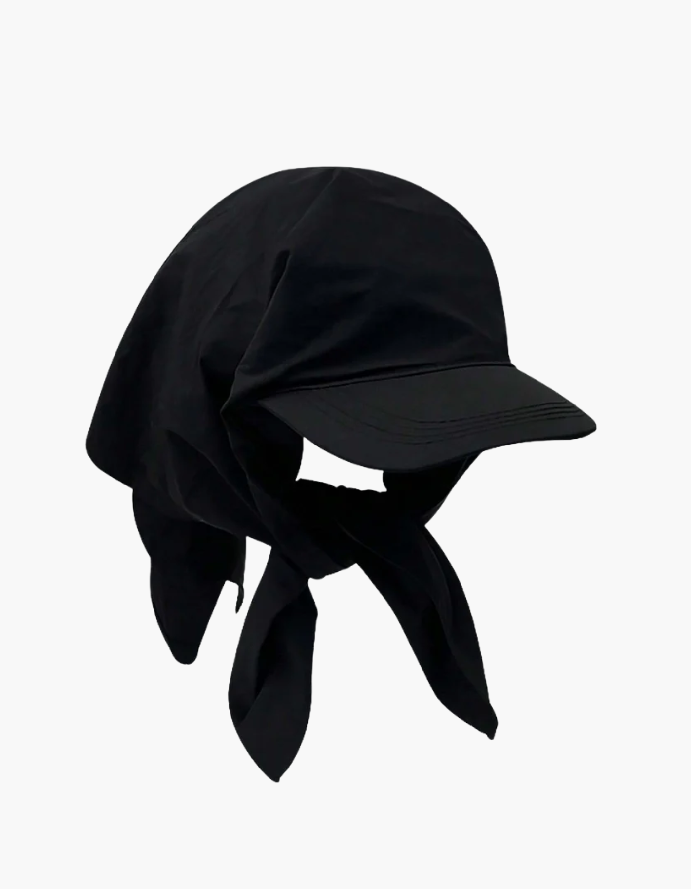 Calivento – Sunshield design – Tie-back baseball cap-15144695726464-Santi Vento Atelier