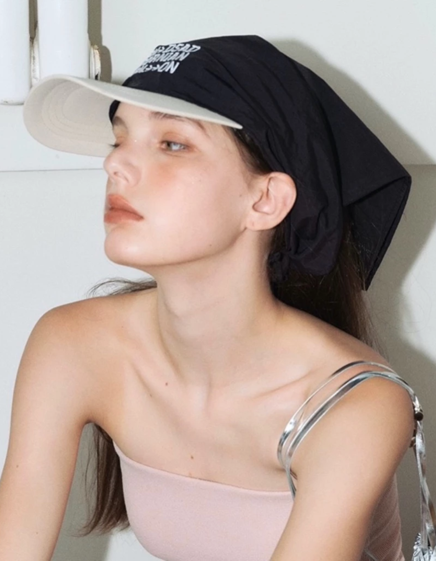 Calivento – Sunshield design – Tie-back baseball cap-15144695726464-Santi Vento Atelier