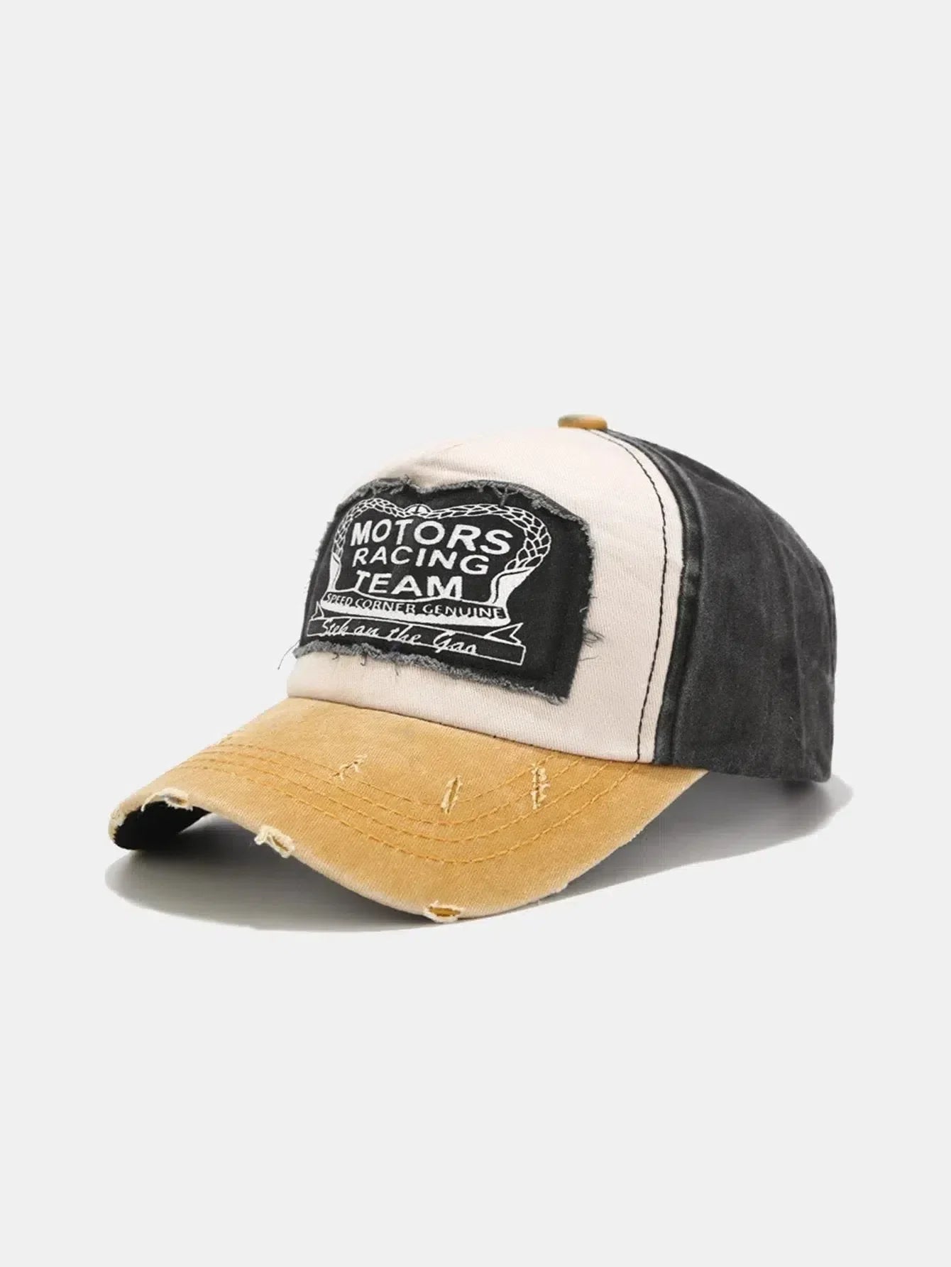 Caprisa – Washed slogan – Baseball cap-15137968423296-Santi Vento Atelier