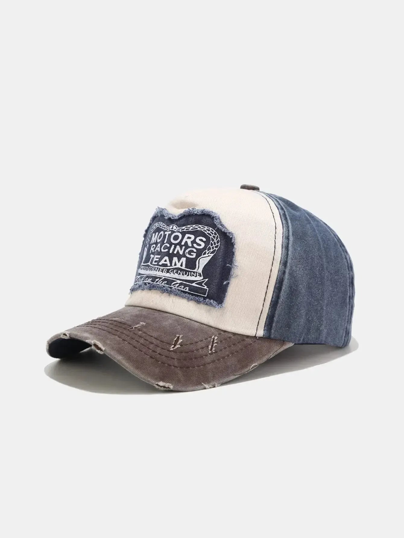 Caprisa – Washed slogan – Baseball cap-15137968423296-Santi Vento Atelier