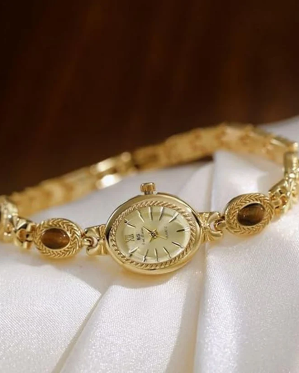 Celestina – Vintage elegance – Oval dial watch-15137987494272-Santi Vento Atelier