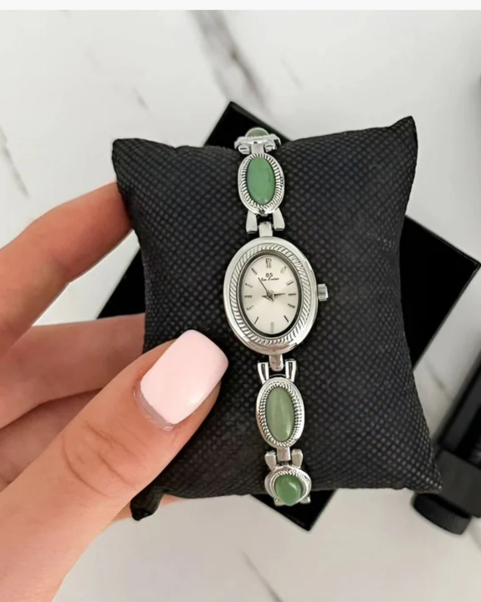 Cettina – Green stone accents – Vintage watch-15137986707840-Santi Vento Atelier