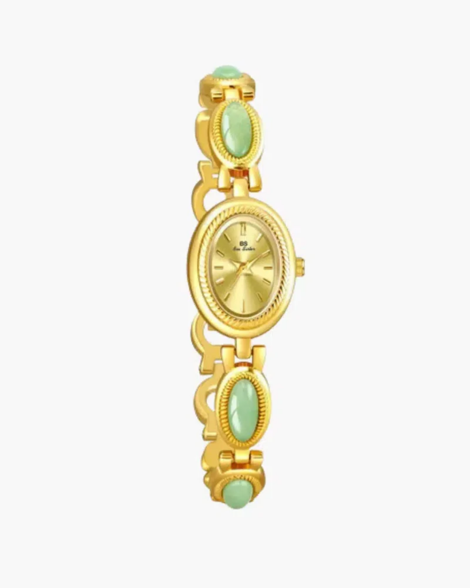 Cettina – Green stone accents – Vintage watch-15137986707840-Santi Vento Atelier