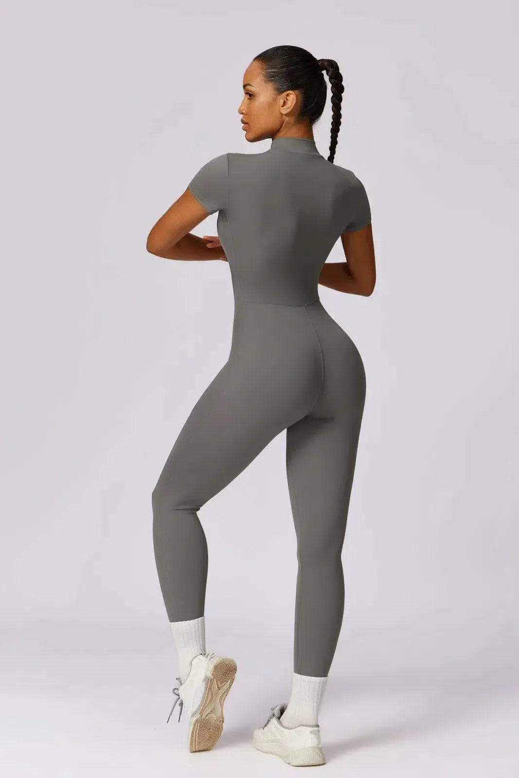 Chiarina – Sculpting fit – Timeless activewear jumpsuit-15137997095296-Santi Vento Atelier