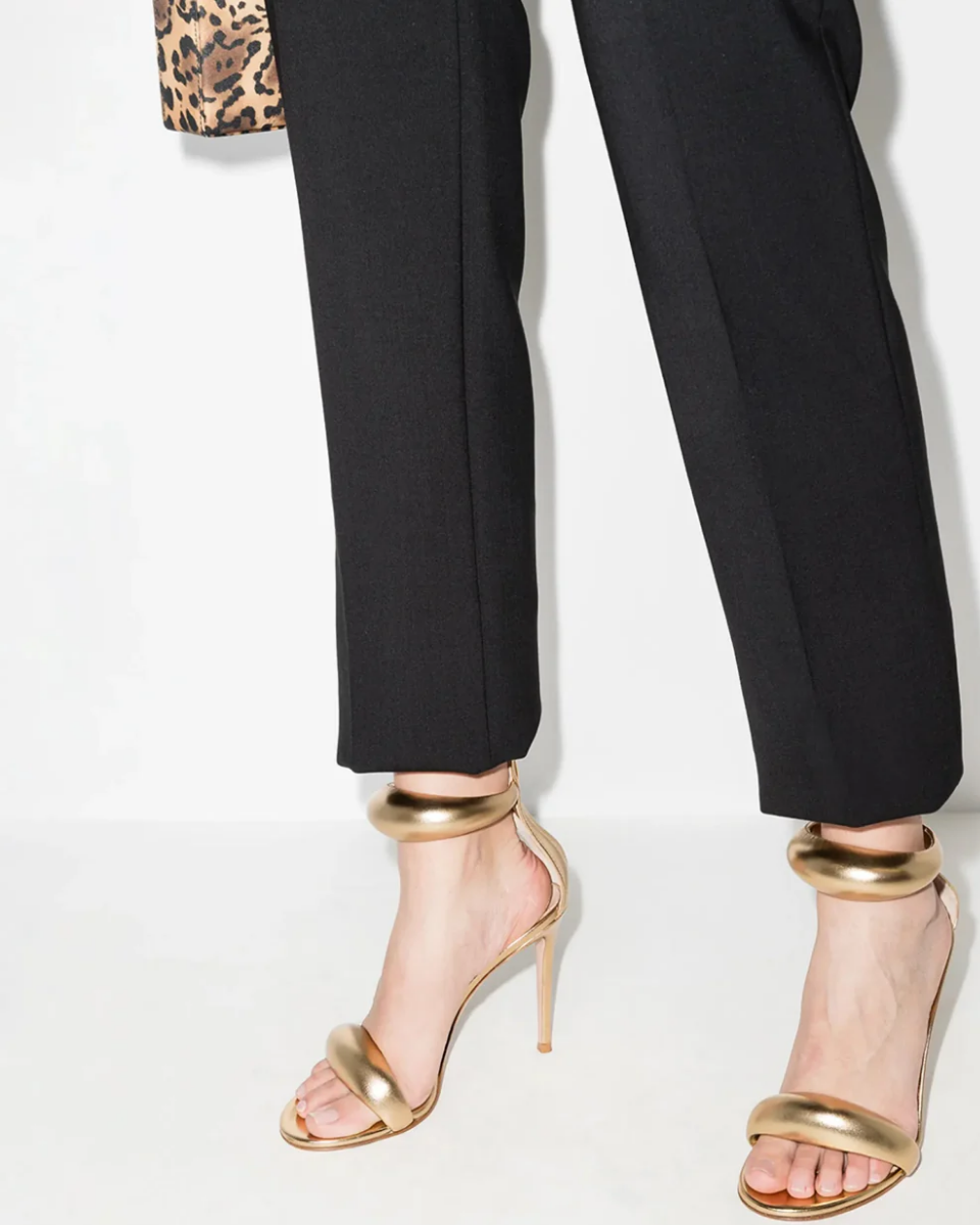 Clémence – Stiletto design – Puffy ankle strap heels-15137993032064-Santi Vento Atelier
