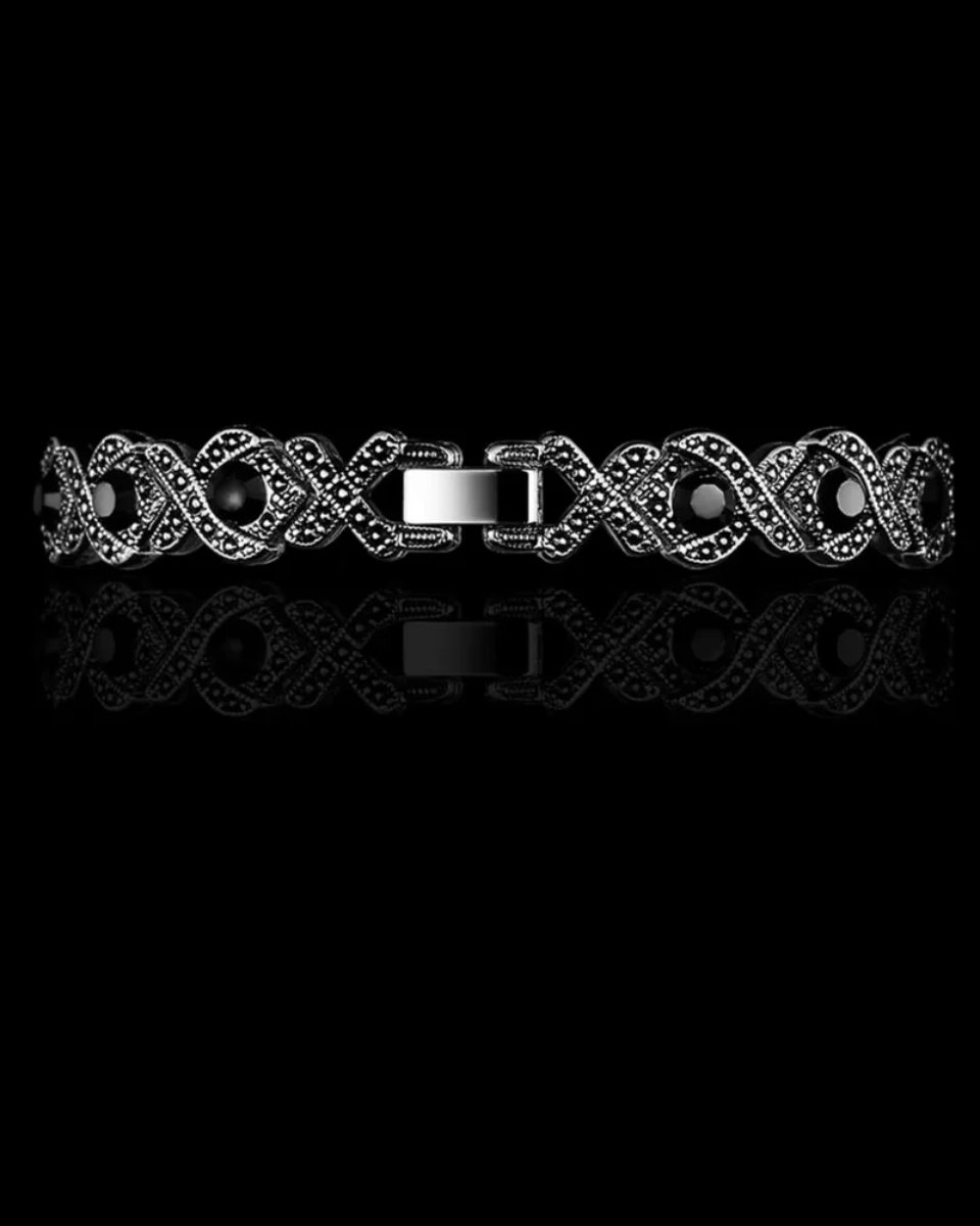 Clessidra – Intricate scrollwork bracelet – Vintage watch-15137987559808-Santi Vento Atelier
