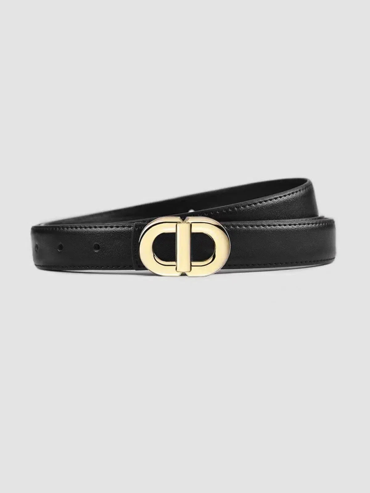 Cosmora – Polished buckle – Belt-15137955971456-Santi Vento Atelier