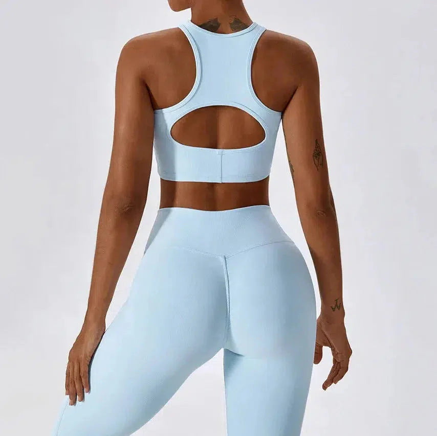 Costanza – Stretchy fabric – Sculpting workout set-15138003386752-Santi Vento Atelier