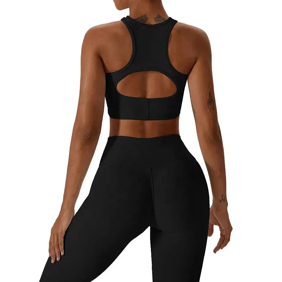Costanza – Stretchy fabric – Sculpting workout set-15138003386752-Santi Vento Atelier