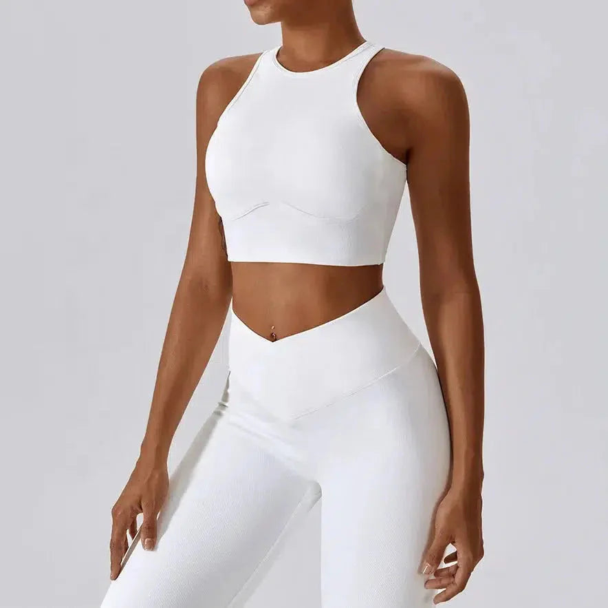Costanza – Stretchy fabric – Sculpting workout set-15138003386752-Santi Vento Atelier