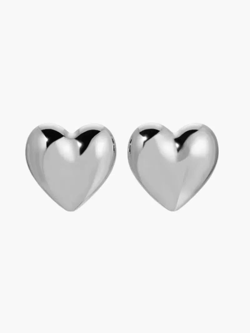 Cuore – Chunky design – Heart earrings-15137989755264-Santi Vento Atelier