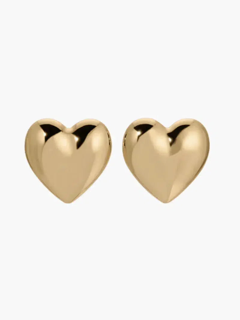 Cuore – Chunky design – Heart earrings-15137989755264-Santi Vento Atelier