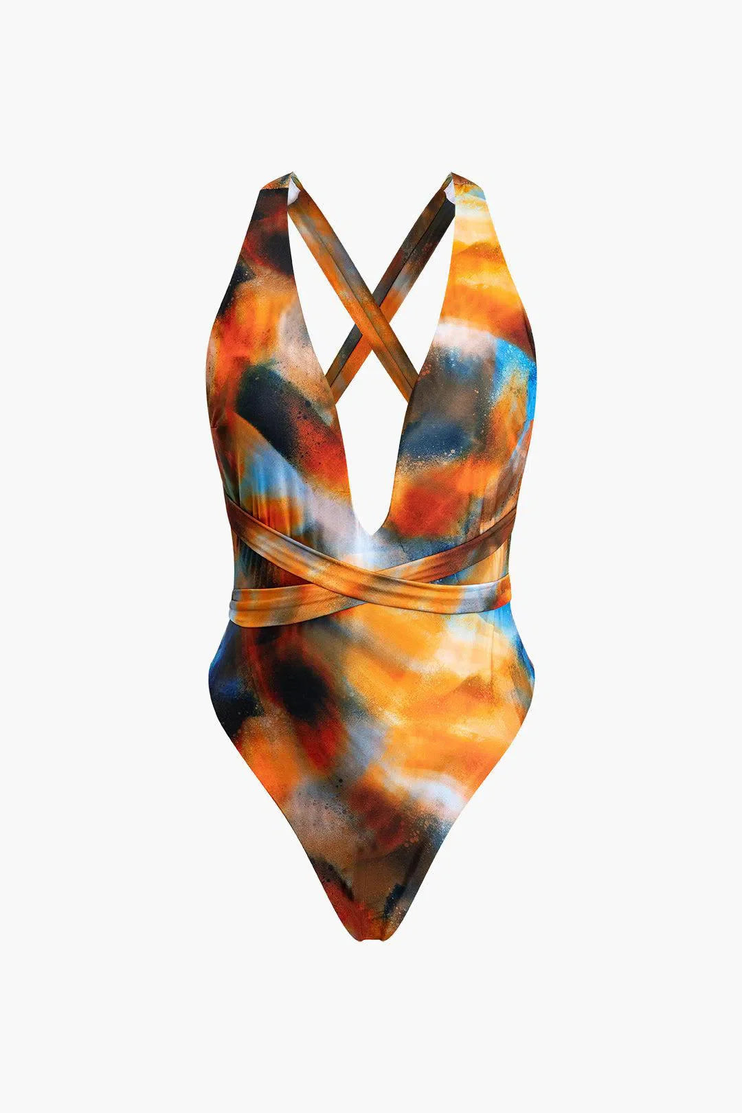 Cymira – Sleek fit – Cross-back swimsuit set-15138008564096-Santi Vento Atelier