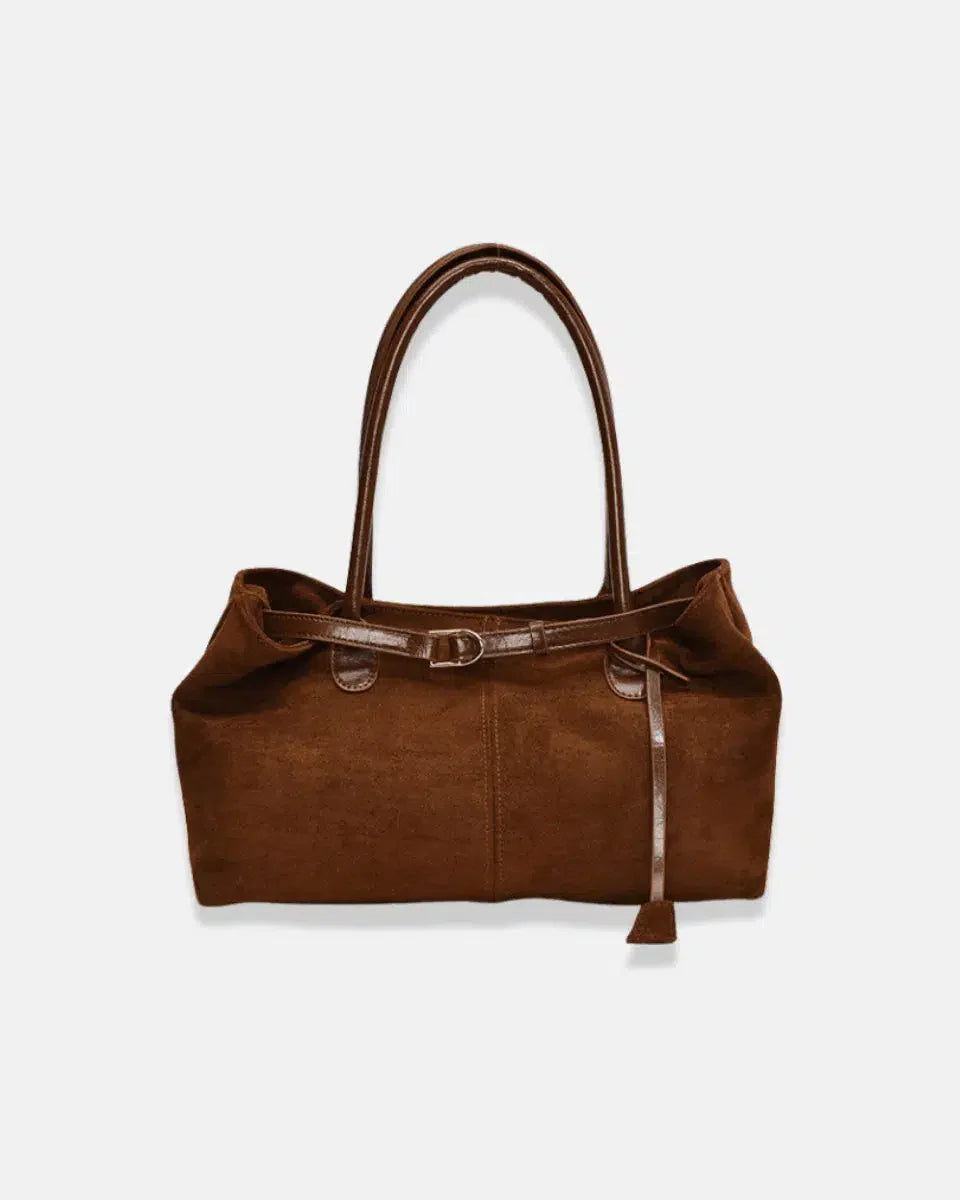 Damon – Autumn elegance – Suede tote bag-15137974518144-Santi Vento Atelier