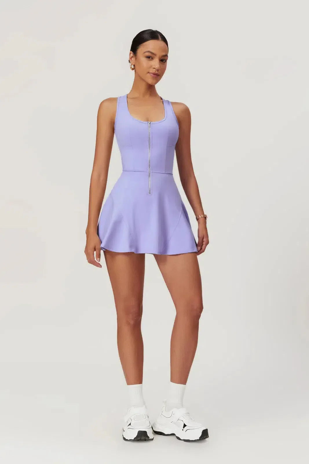 Delphine – Built-in shorts – Active mini dress-15138000830848-Santi Vento Atelier