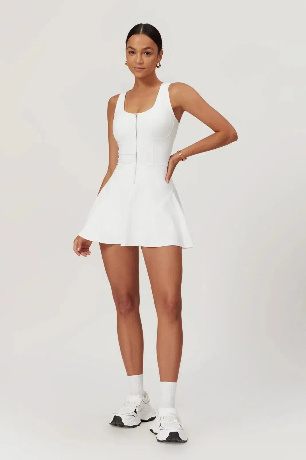 Delphine – Built-in shorts – Active mini dress-15138000830848-Santi Vento Atelier