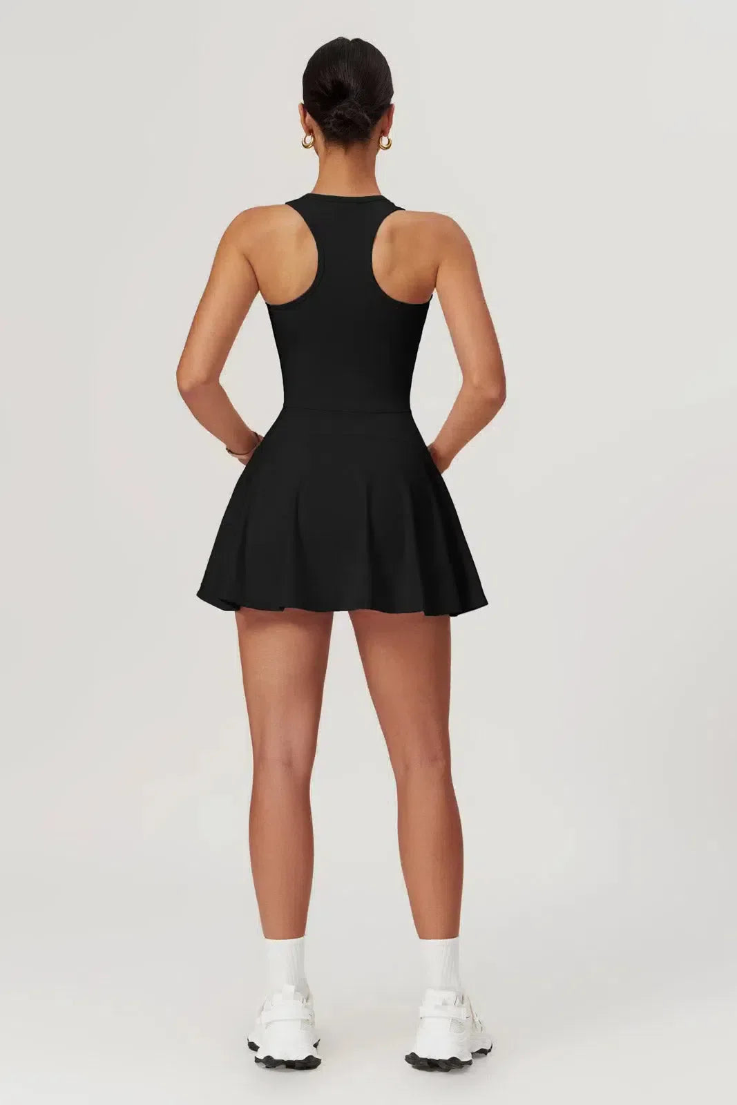 Delphine – Built-in shorts – Active mini dress-15138000830848-Santi Vento Atelier