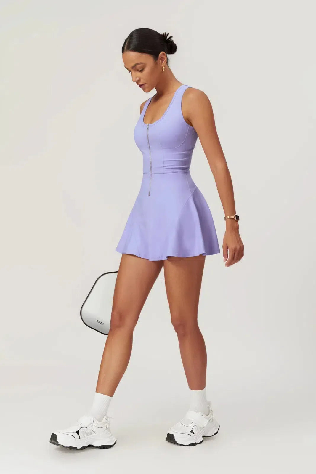 Delphine – Built-in shorts – Active mini dress-15138000830848-Santi Vento Atelier