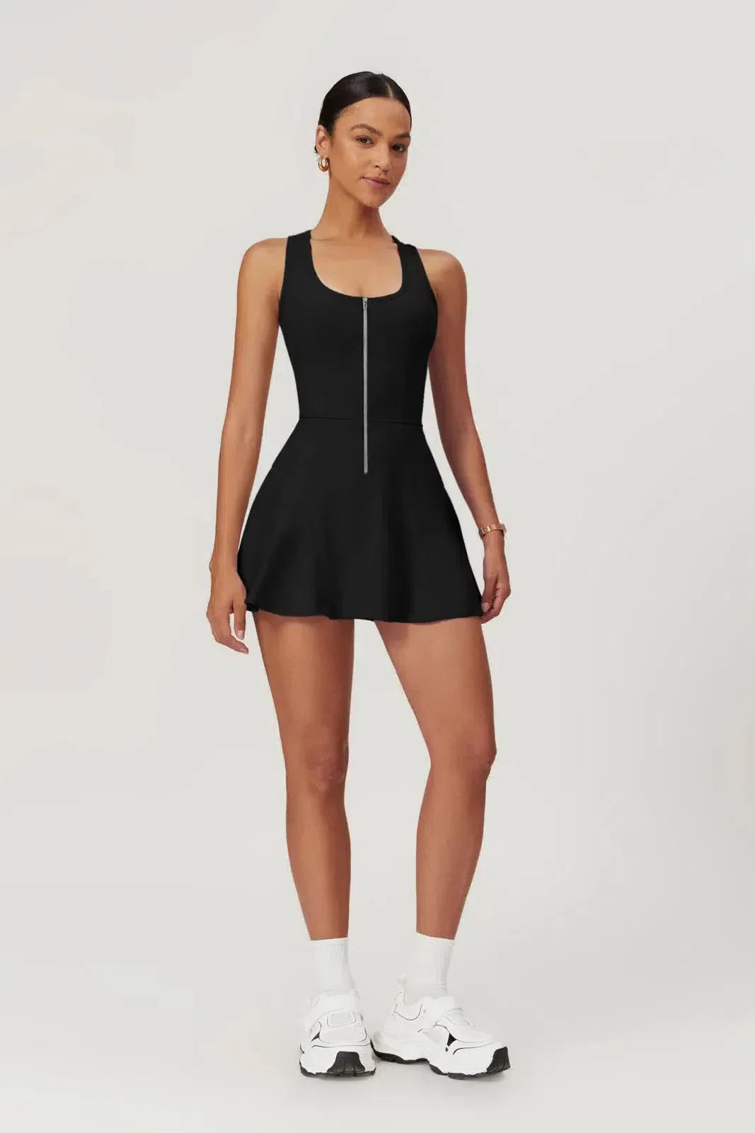 Delphine – Built-in shorts – Active mini dress-15138000830848-Santi Vento Atelier