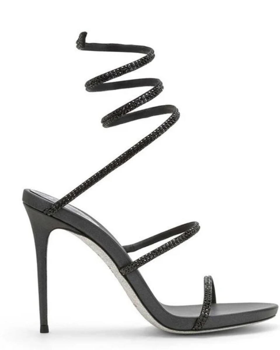 Desideria – Thin stiletto – Rhinestone double-strap heels-15137993261440-Santi Vento Atelier