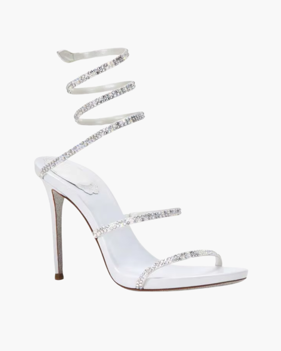 Desideria – Thin stiletto – Rhinestone double-strap heels-15137993261440-Santi Vento Atelier