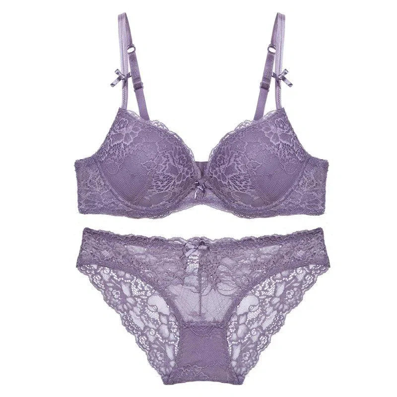 Dolores – Lace padded – Lingerie set-15138004992384-Santi Vento Atelier