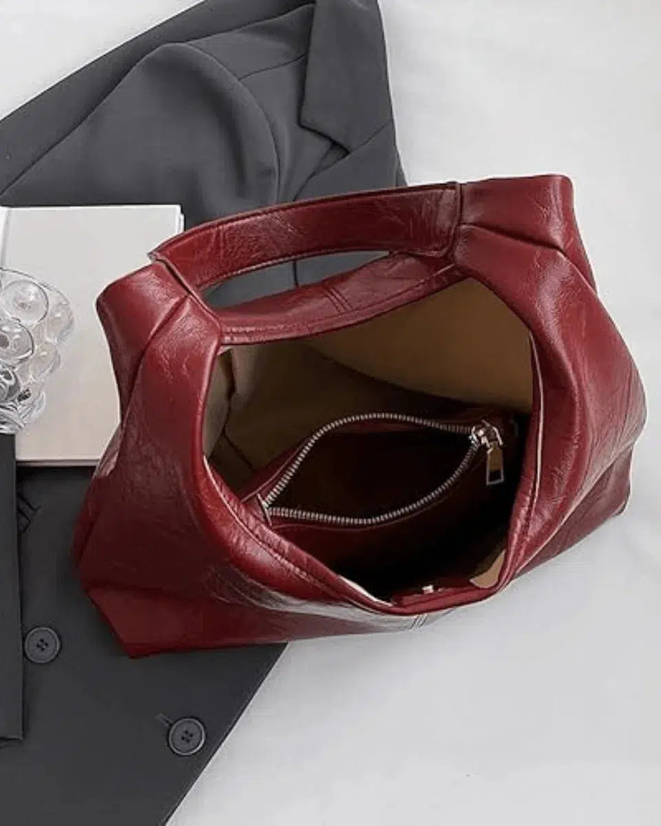 Elara – Half-moon design – Shoulder bag-15137973469568-Santi Vento Atelier