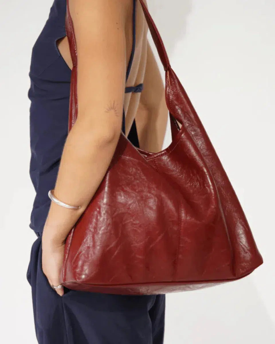 Elara – Half-moon design – Shoulder bag-15137973469568-Santi Vento Atelier