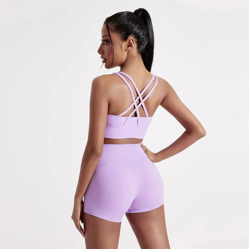 Elettra – Bold summer colors – Colorful activewear set-15138003321216-Santi Vento Atelier