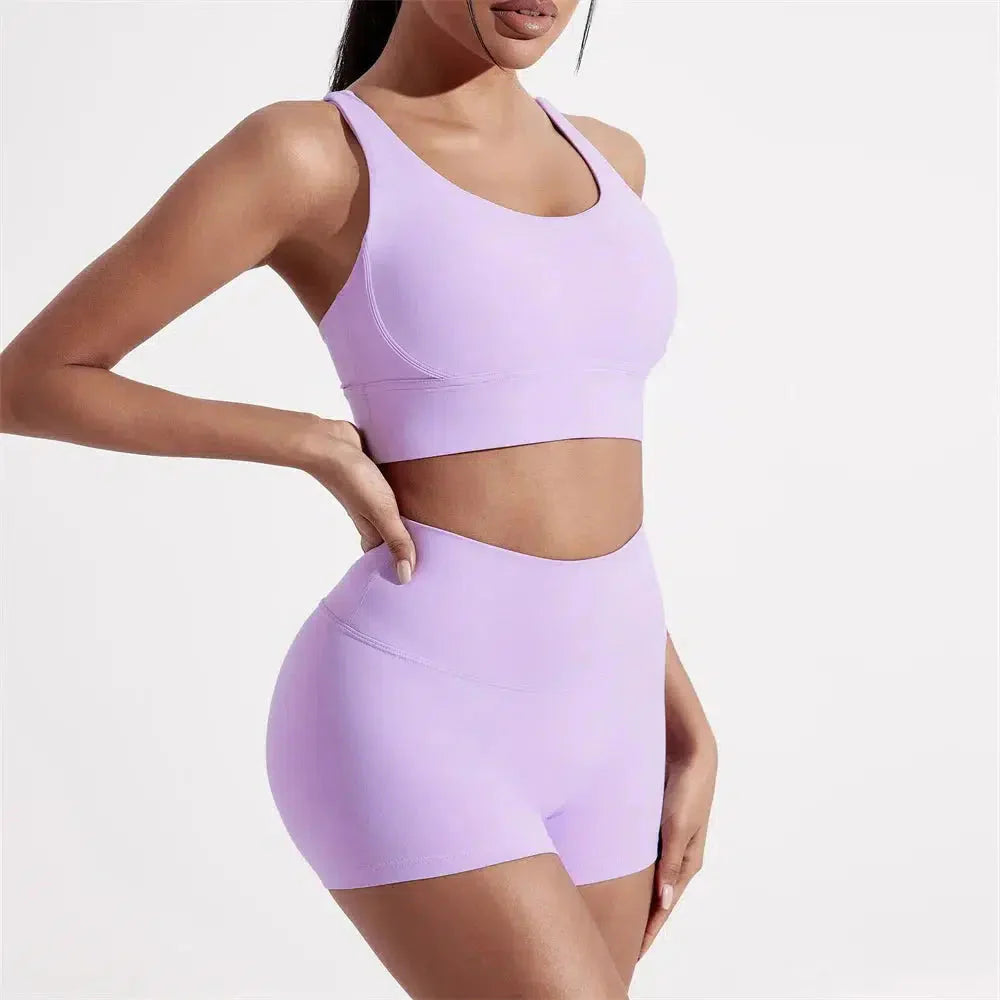 Elettra – Bold summer colors – Colorful activewear set-15138003321216-Santi Vento Atelier