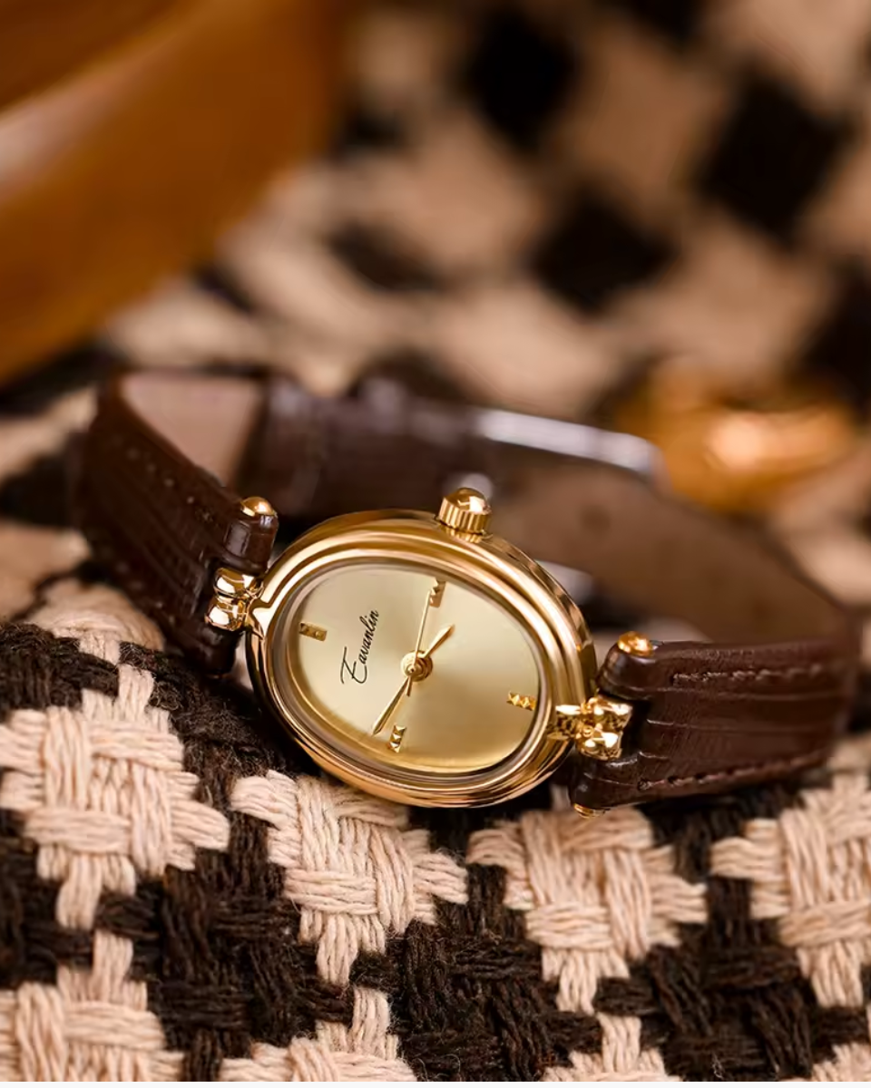 Éliana – Oval dial – Wristwatch-15137987363200-Santi Vento Atelier