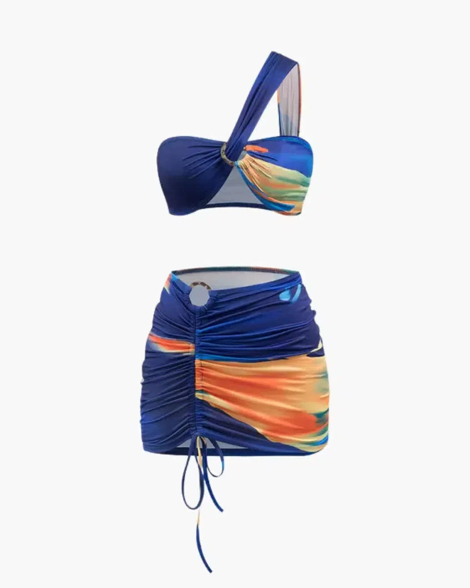 Elyora – Trendy look – Crop top and skirt set-15138008334720-Santi Vento Atelier
