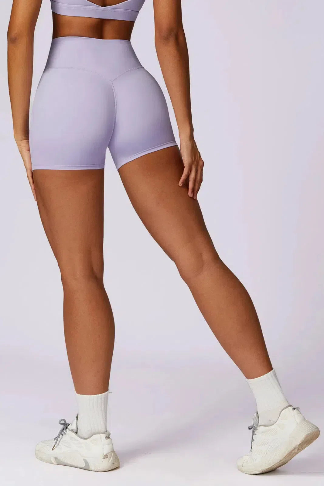 Fionnuala – High-waisted fit – Sweat-proof shorts-15138001846656-Santi Vento Atelier