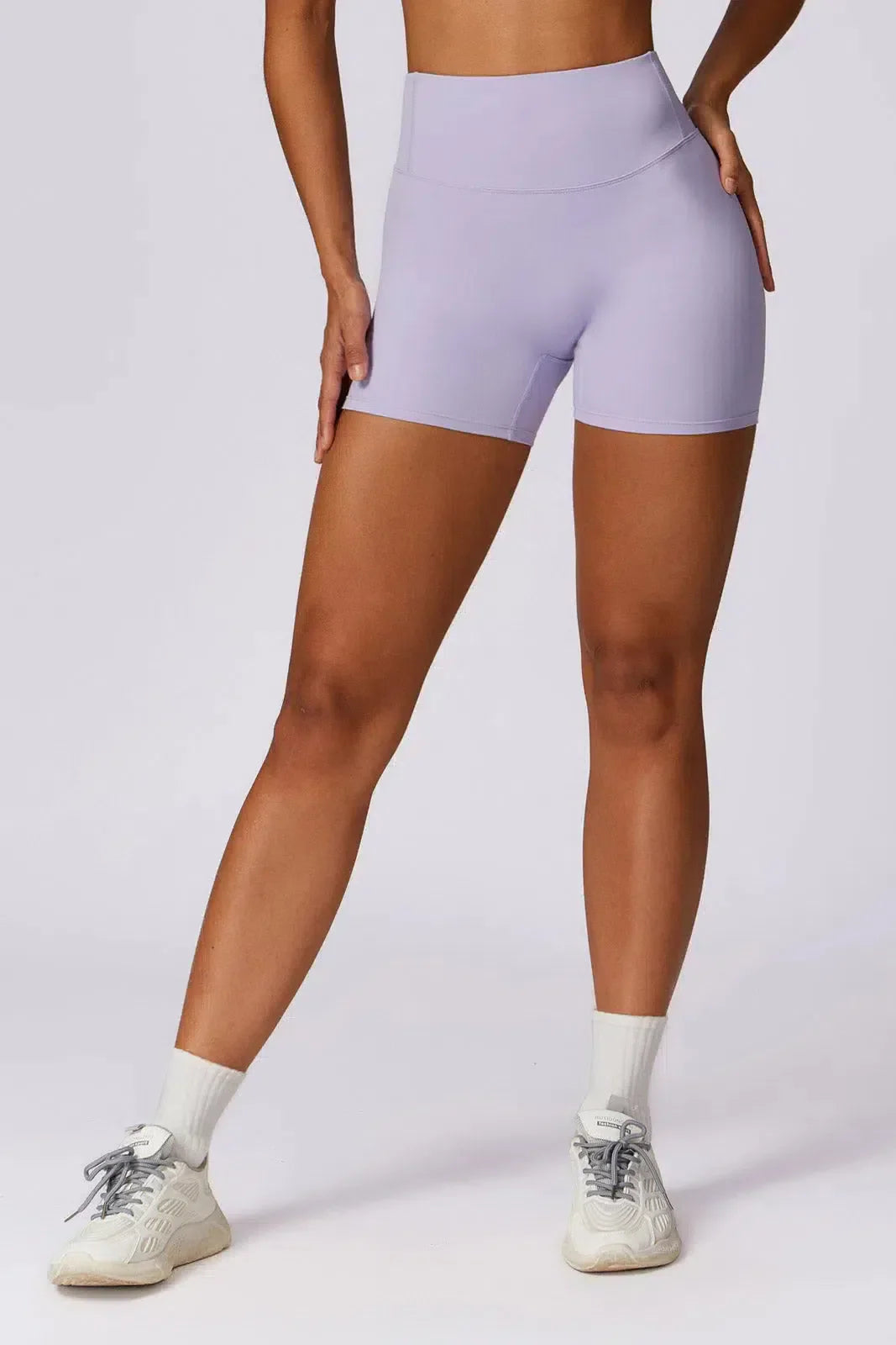Fionnuala – High-waisted fit – Sweat-proof shorts-15138001846656-Santi Vento Atelier