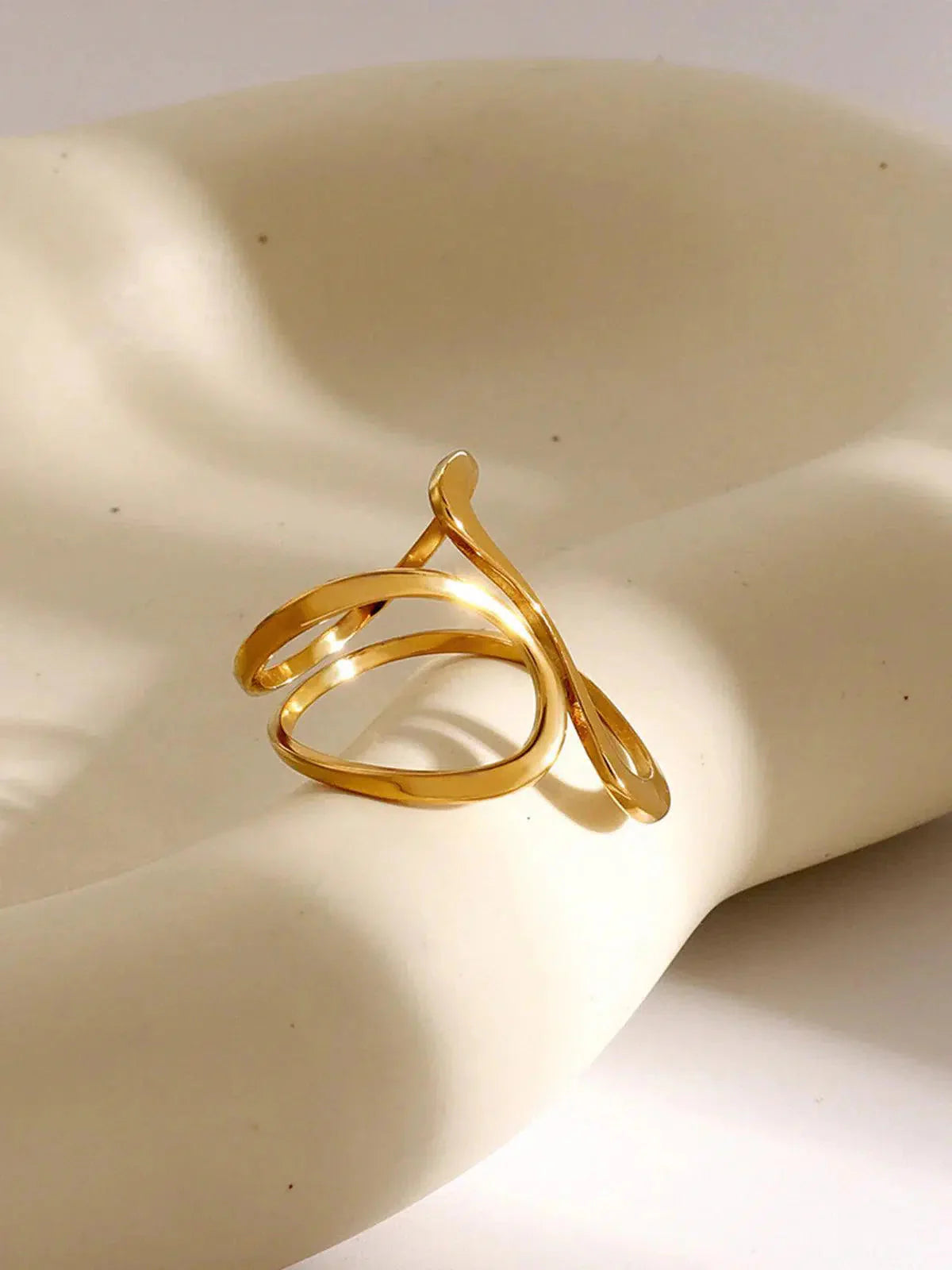 Florelle – Spiral design – Statement ring-15137988247936-Santi Vento Atelier